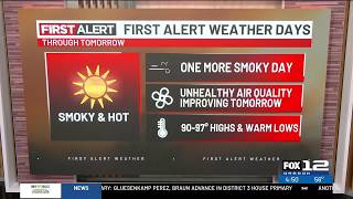 Wednesday morning weather forecast (8/5)