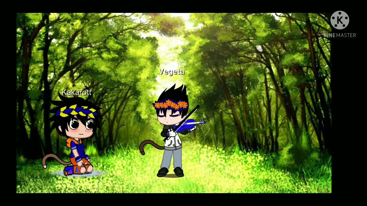 kakavege. Vegeta plays the Violine