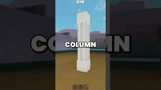 Detailed Column Design #lumbertycoon2 #roblox #lt2 #lumbertycoon