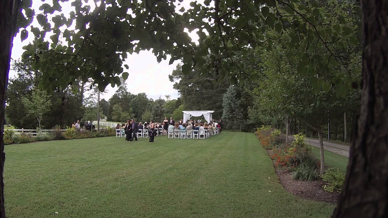 Robert and Kim's Wedding at Dewberry Farm Kernersville NC YouTube
