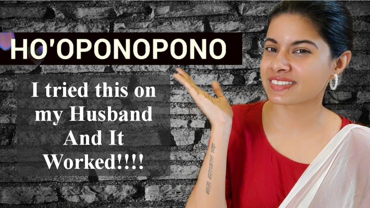 ho'oponopono Technique in Hindi | 4 Sentences can change everything in your life