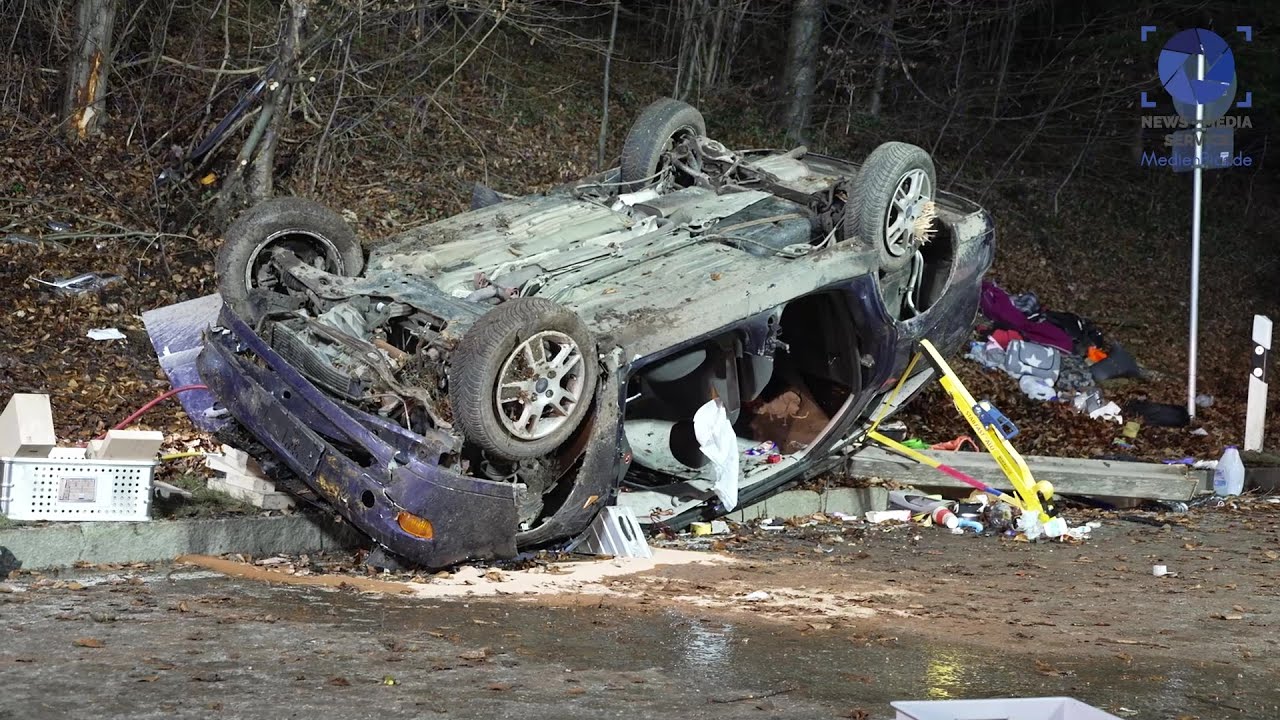 In der Silvesternacht – Drei Schwerverletzte bei Unfall am Ammersee