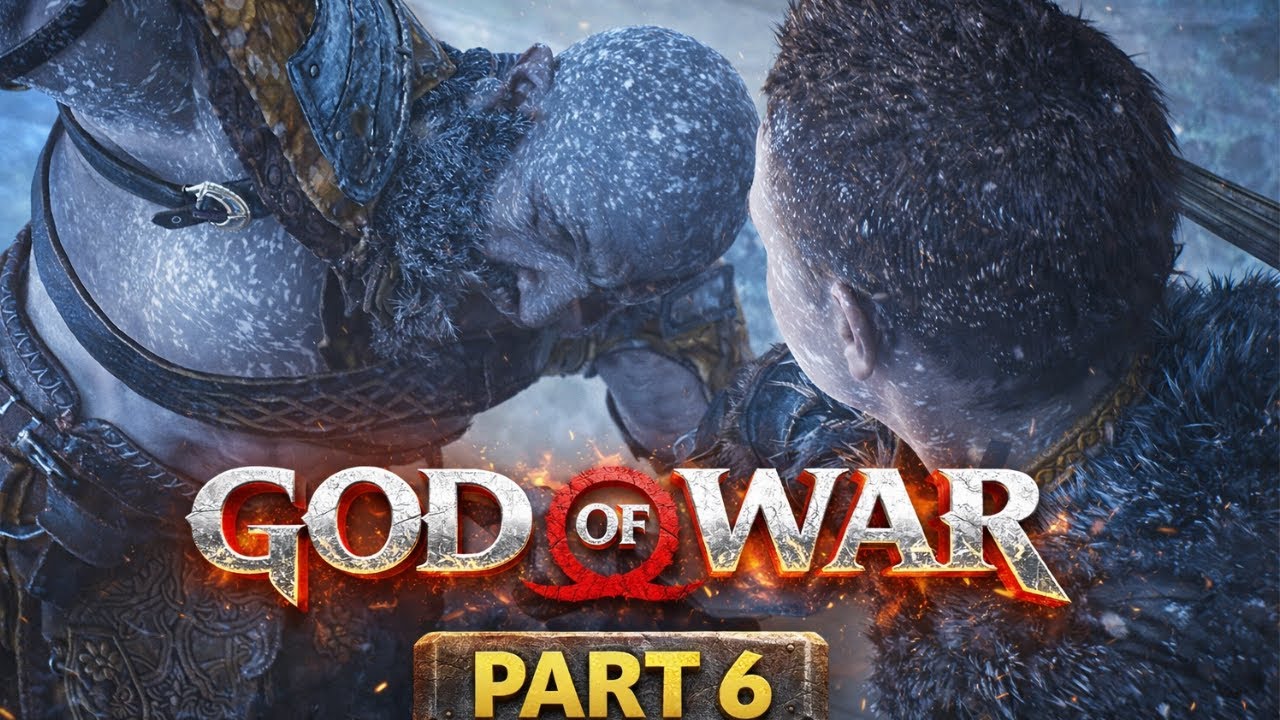 God of War 4 Part 6 Foothills Sindri Ogre Boss Mountain Base - 1080P No Commentary