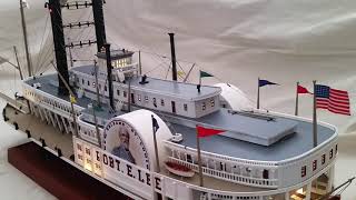 Pyro Lindberg Robert E Lee Steamboat Model Kit Progress Part 2