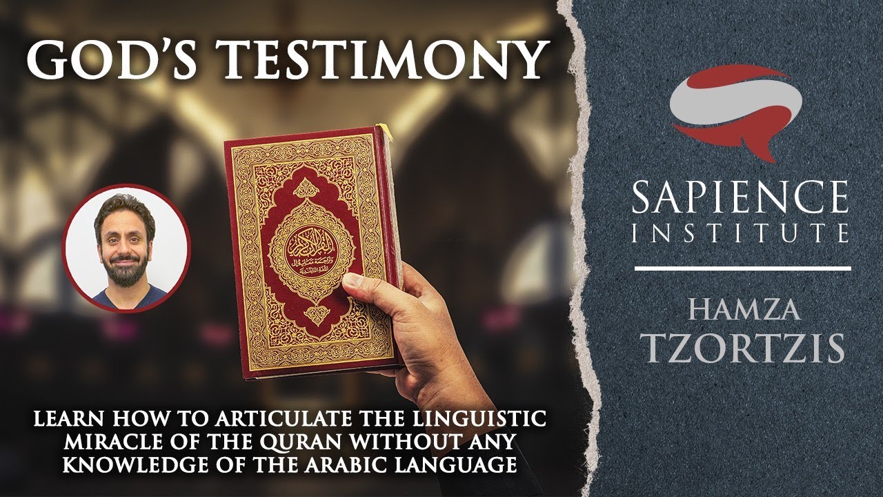 Seminar: "God's Testimony: The Linguistic Miracle of the Quran for Non-Arabs" with Hamza A. Tzortzis