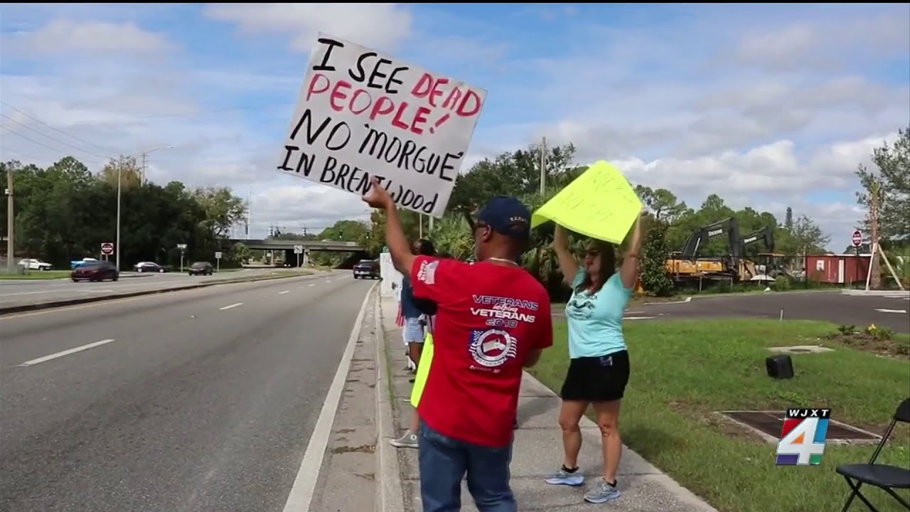Brentwood Community holds weekly protest over new Medical Examiner’s Office
