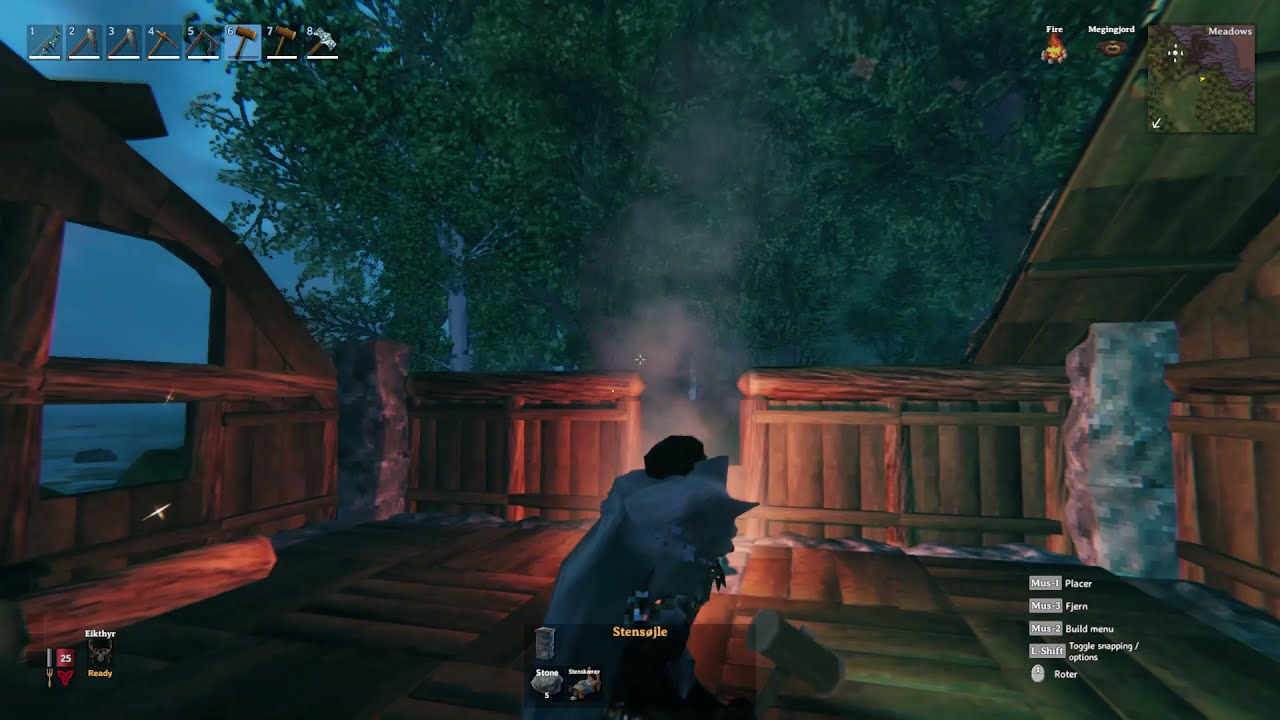 Valheim - Workshop Build i Kcaam Karma Villa - Dansk guide