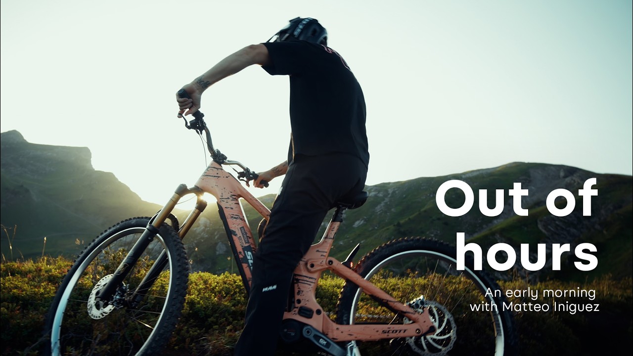 Out of hours | An early morning with Matteo Iniguez at Bike Park Châtel