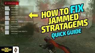 quick guide: how to fix jammed stratagems in helldivers 2