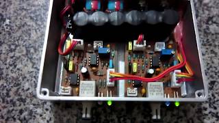 AA1a - All Analog, Tesla Coil Interrupter - Musical Mode Test