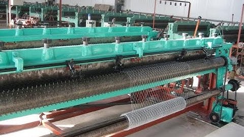 Small hexagonal wire netting machine(Hexagonal wire mesh machine)