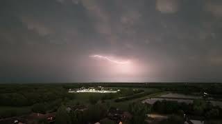 Lightning Storm in 4K Drone Footage | 60 Seconds of Pure Nature Fury