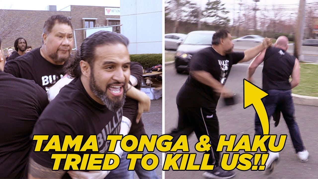 Tama Tonga & Haku Attack WhatCulture At Bullet Club Block Party YouTube