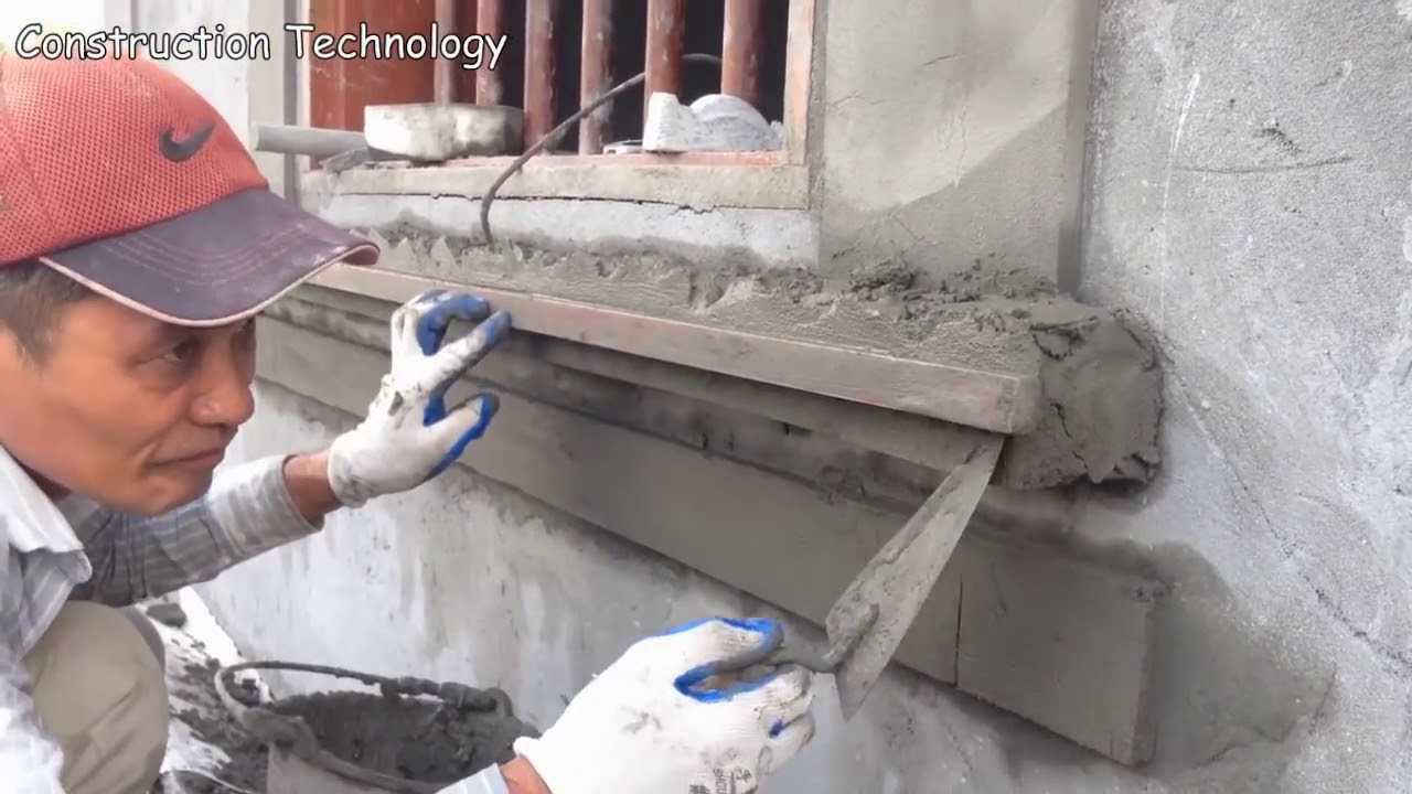 Design And Construction Latest Window Sills - Build & Easy - YouTube