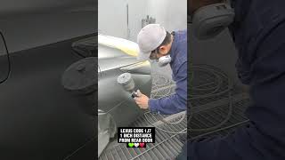 lexus code 1j7   HOW TO BLENDING TECHNIQUE  1 INCH DISTANCE FROM REAR DOOR