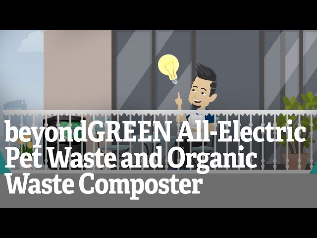 beyondGREEN All-Electric Organic Waste and Pet Waste Composter