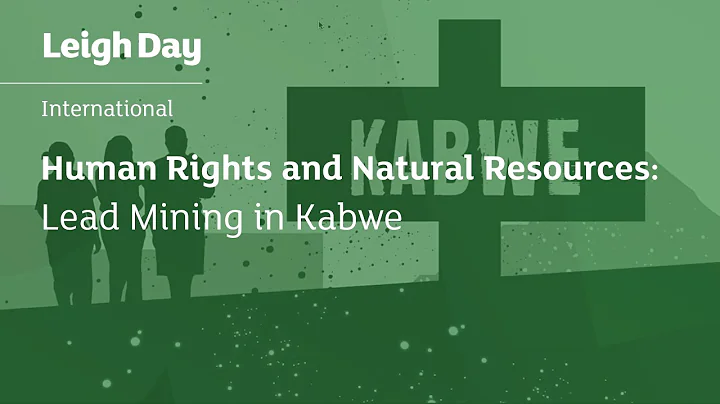 Human Rights and Natural Resources | Lead Mining i...