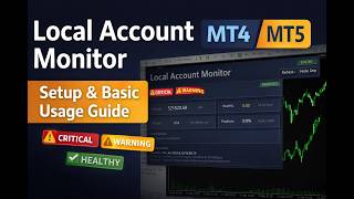 Local Account Monitor Setup &amp; Basic Usage Guide - MT4-MT5 Local Monitoring Tutorial