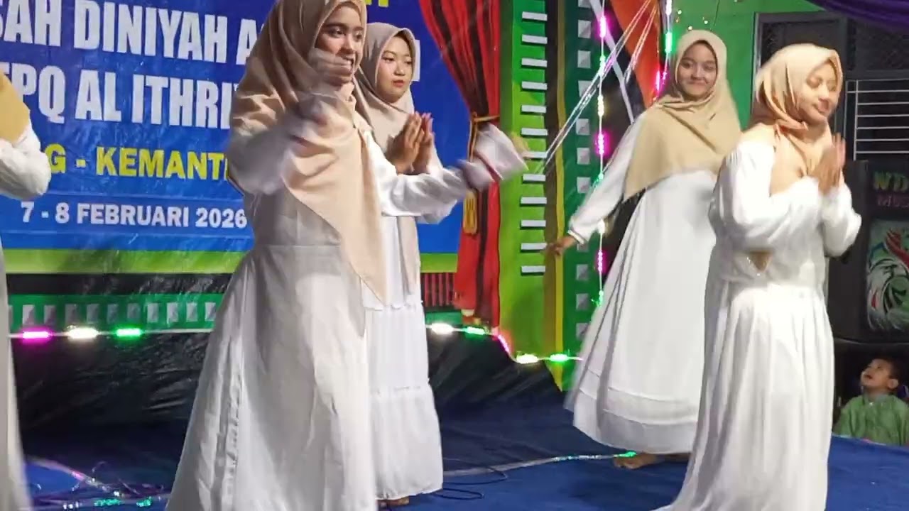 Haflatul imtihan Madrasah Diniyah Assuniyah TPQ AL ITRIYAH TANJUNG KEMANTRENREJO 