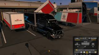 American Truck Simulator Multiplayer | Trailer bug