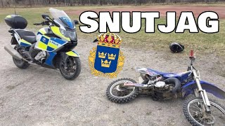 SJUKA MC SNUTJAG (MOPED VS MC-POLICE)