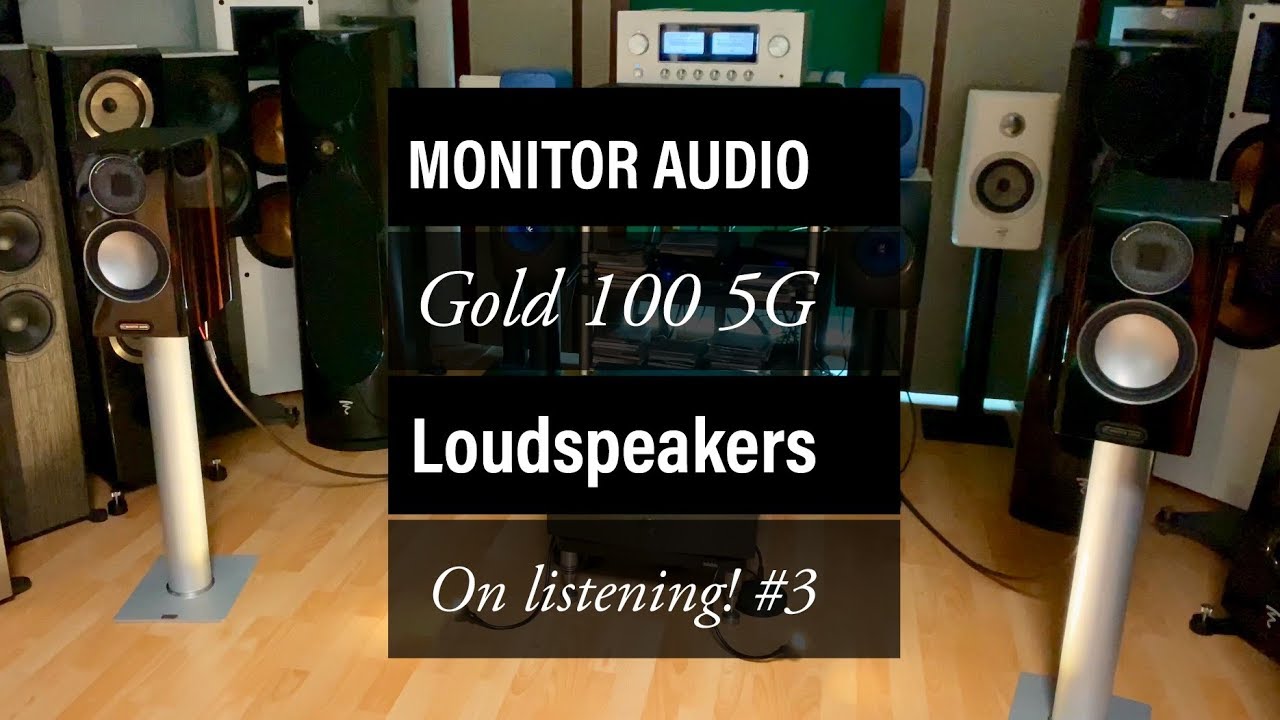 MONITOR AUDIO Gold 100 5G playing Willie Nelson