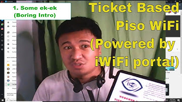Ticket Based Wi-Fi Connection using iWifi-Portal and Newifi Router: Sulit!!! - Pinoy Tech Tips