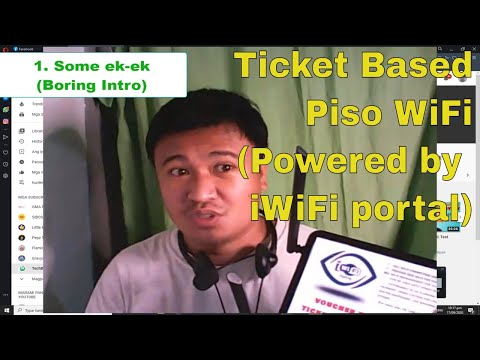 Ticket Based Wi-Fi Connection using iWifi-Portal and Newifi Router: Sulit!!! - Pinoy Tech Tips