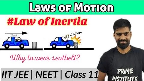 Class-11 ch-5(L-1) Laws of motion | Inertia | inertia of rest & motion & direction concept of motion