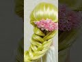 めっちゃ簡単ヘアアレンジ Hairstyle Elsa Braids Back To School❄️Tutorial #shorts