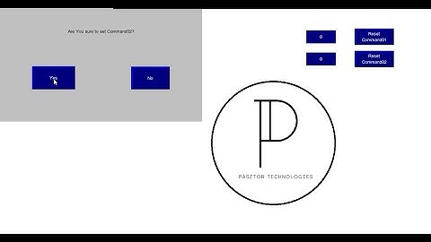 How to create a confirmation window in FactoryTalk View ME