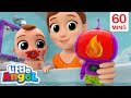 Hot And Cold Opposites Song! | Little Angel Kids Songs &amp; Nursery Rhymes | Fun Sing Along Songs