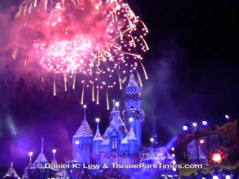2011 Disneyland New Year's Eve Fireworks Dec. 31, ...