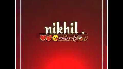 #status name editing Nikhil