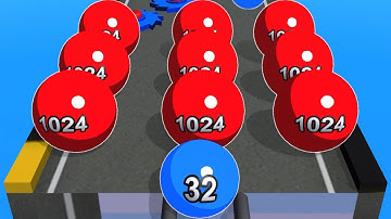 2048 Ball - Relaxing sounds! Satisfying Video