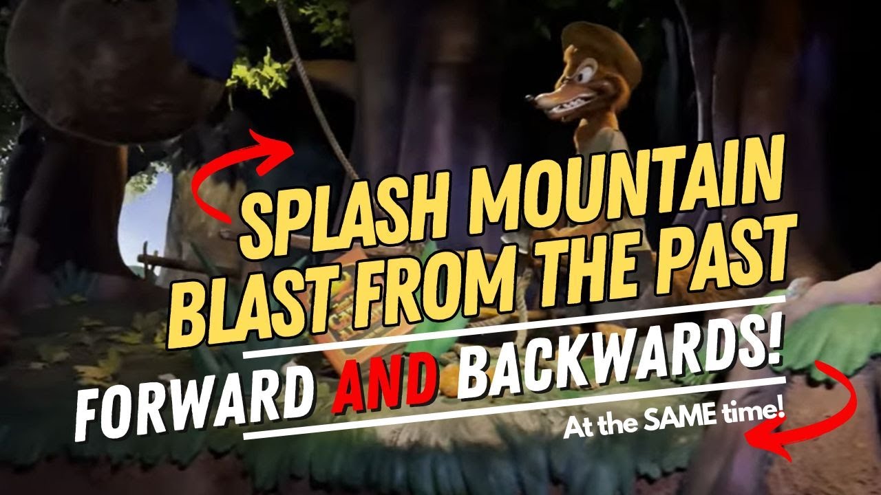 Splash Mountain: Closed But Not Forgotten 🌧️ Full Forward & Backward POV!