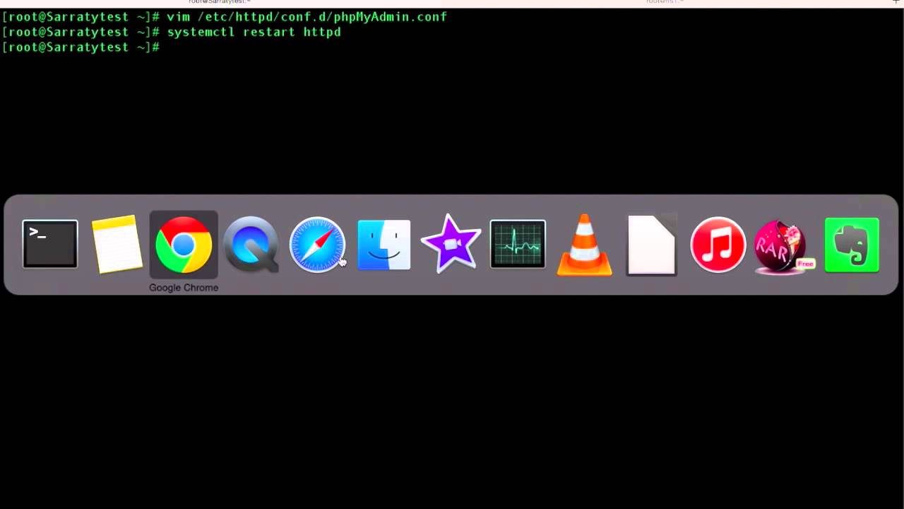 HOW TO INSTALL PHPMYADMIN WITH APACHE ON CENTOS 7 - YouTube