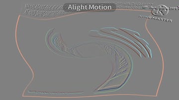 i made swirl embosser on alight motion and music speed changer