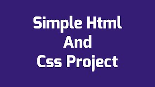 Simple Html And Css Project Bangla | HTML & CSS  Website screenshot 4