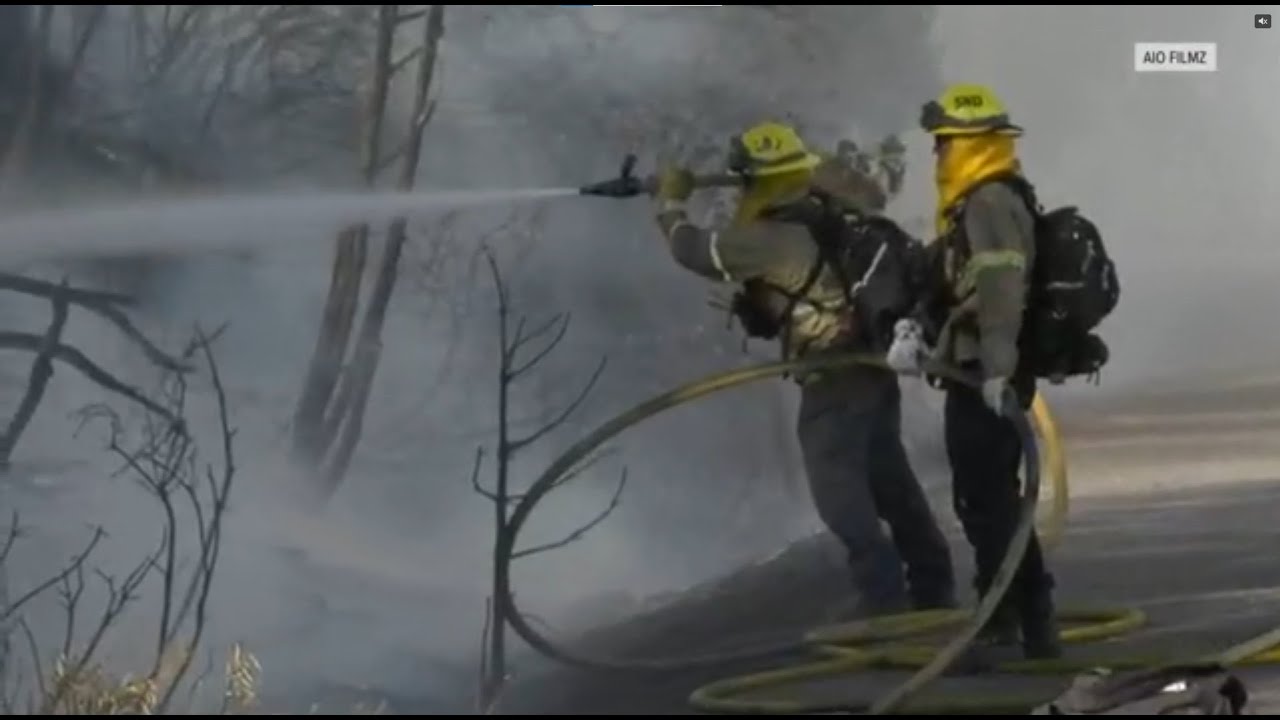 Fire crews prepare for overnight battle against Mosquito Fire - YouTube