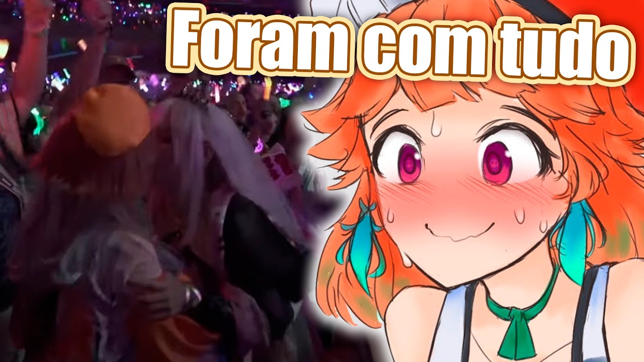 O BEIJO Lésbico TAKAMORI FINALMENTE Aconteceu entre cosplayers!