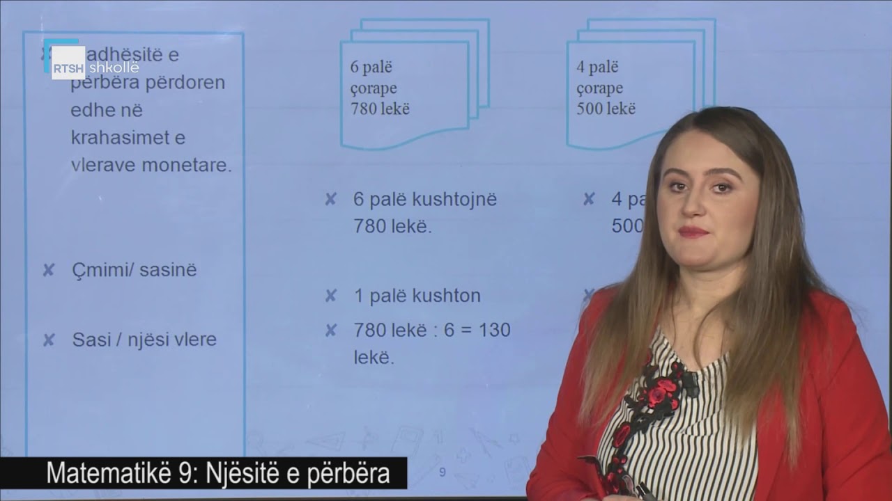 Matematikë 9 - Njësitë e përbëra