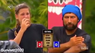 Survivor 2020 Nisa Cemal Ve Yasin Komik Anlar Havada Aşk Kokusu Var