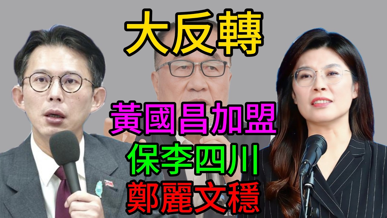 世紀大破局！黃國昌霸氣加盟李四川戰隊？密會李乾龍內幕全公開，鄭麗文年後喜迎神級猛將，這盤大棋太神了！ #鄭麗文 #黃國昌 #李四川 #李乾龍