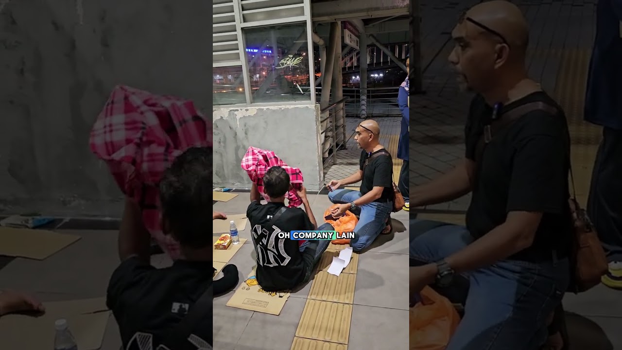 KERANA TAKUTKAN ANAK IBU TUA INI LARI KE KUALA LUMPUR..