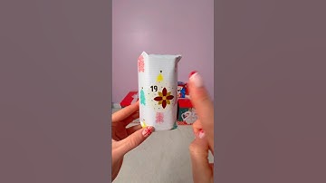 [ASMR] ULTIMATE Mystery Xmas Advent Calendar - DAY 19!!🥹👼🏻⛄️ #Shorts