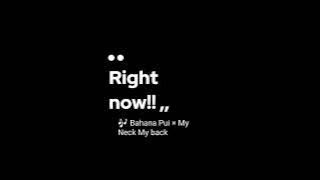 Mentahan Lirik Overlay || Dj Bahana Pui 🎶