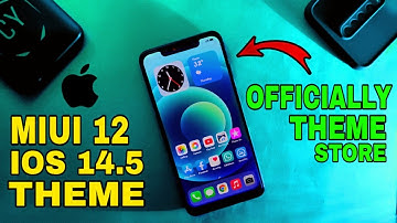 IOS 14.5 MIUI 12 OFFICIALLY THEME STORE | Call Screen change perfect ios theme for any xiaomi device