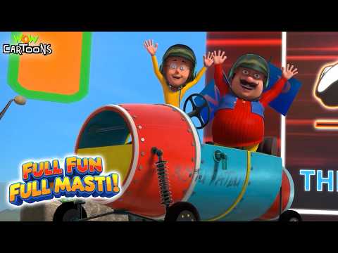 Motu Patlu : Motu Patlu Bane Super Hero Winner | Winter Special | Hindi Cartoon Motu Patlu