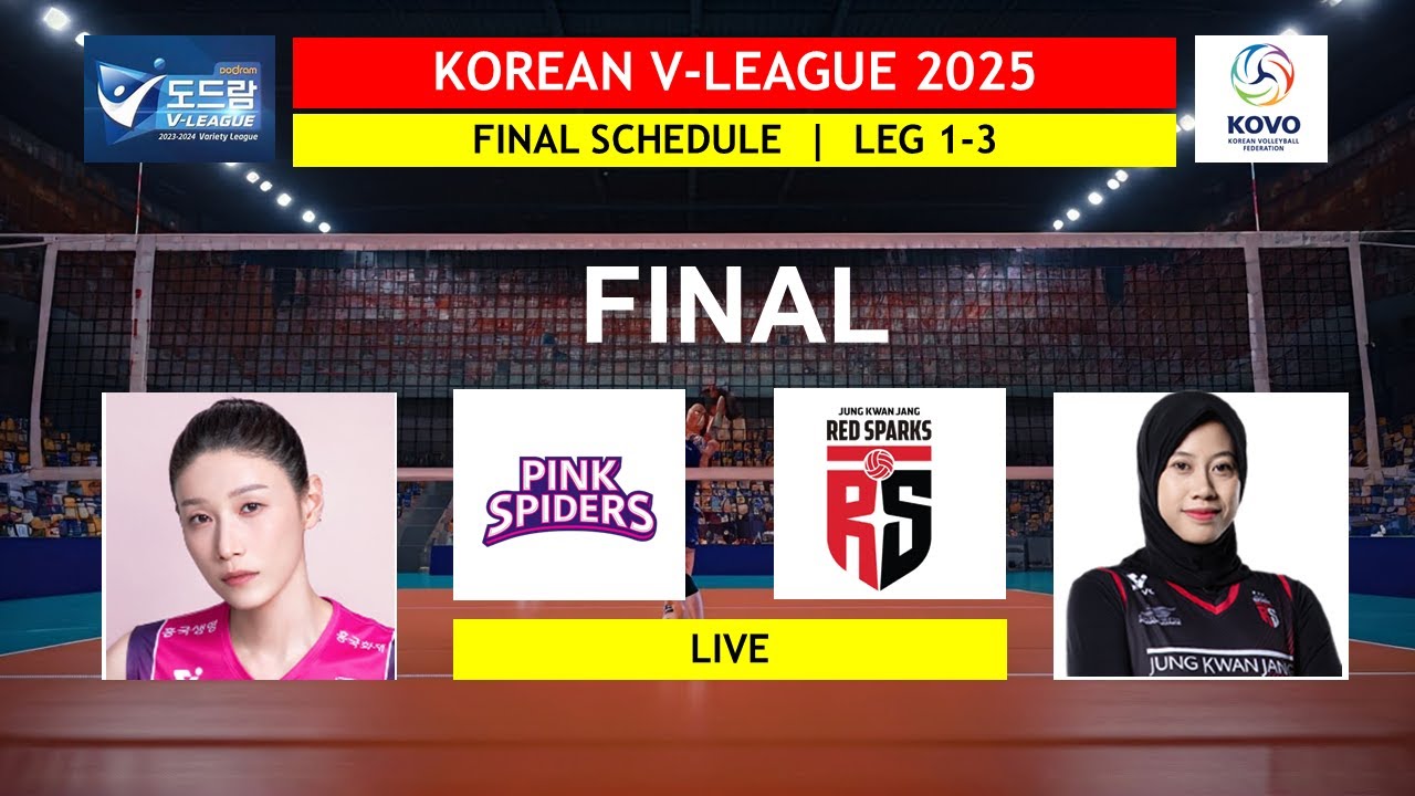 Korean V League 2025 Semi-Final Results & FINAL Schedule - YouTube